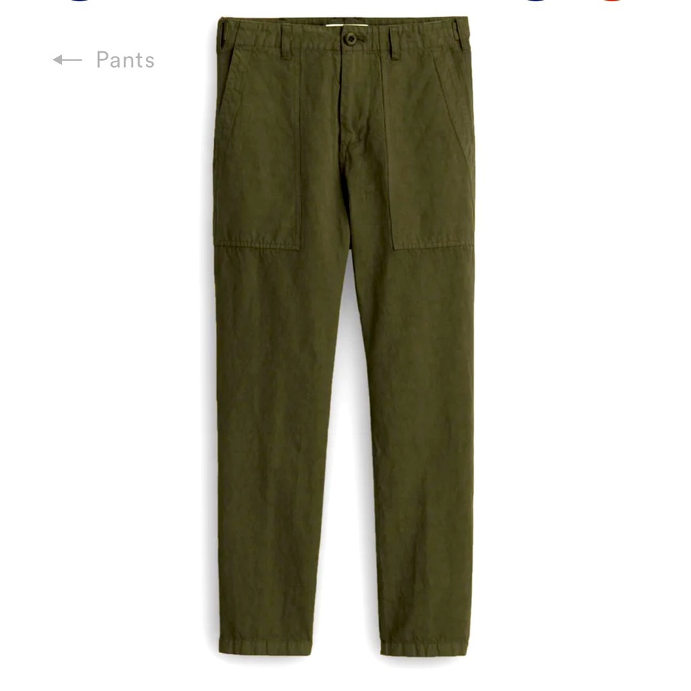 Alex Mill Neil Utility Straight Leg Pant